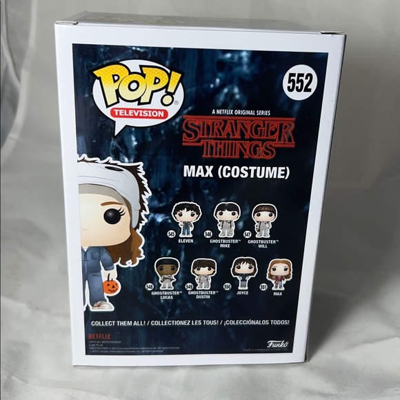 Funko Pop Stranger Things Max Halloween Costume 552 Hot Topic Exclusive - Picture 3 of 6